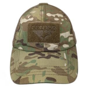 Condor Strapback Baseball Cap Multicolor One Size Adjustable Camouflage 6 Panel